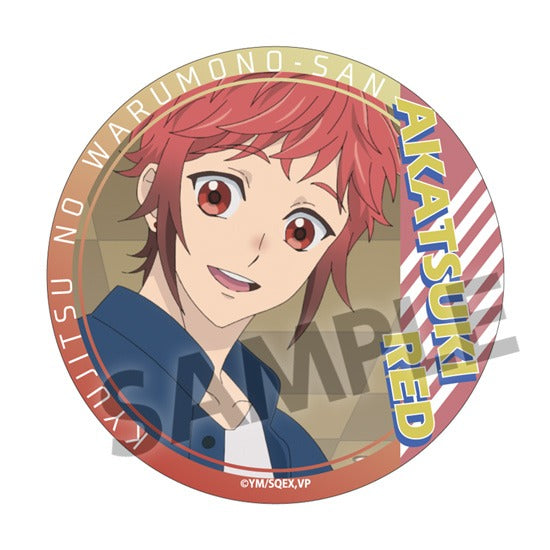 『休日のわるものさん』アクリルコースター アカツキレッド