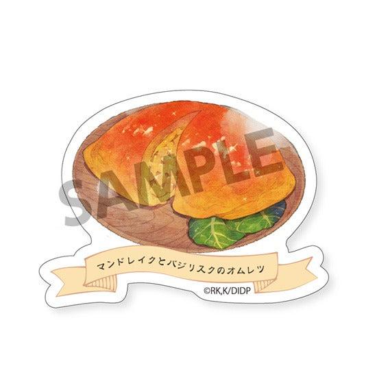『ダンジョン飯』アクリルバッジ マンドレイクとバジリスクのオムレツ【202501再販】