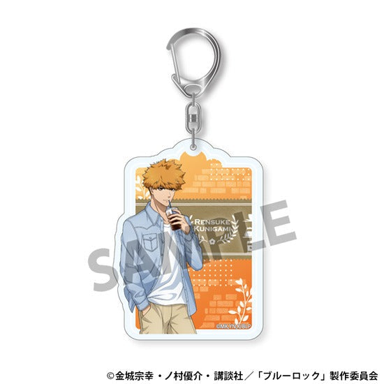 『ブルーロック』描き下ろしアクリルキーホルダー 國神錬介 日常 ver.