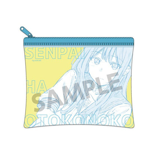 『先輩はおとこのこ』ミニクリアフラットポーチ 花岡まこと