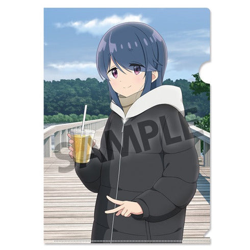 『ゆるキャン△ SEASON3』描き下ろしクリアファイル 志摩リン 蓬莱橋 ver.