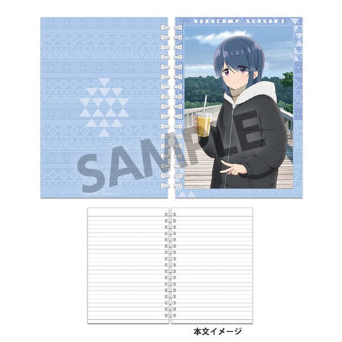 『ゆるキャン△ SEASON3』描き下ろしリングノート 志摩リン 蓬莱橋 ver.