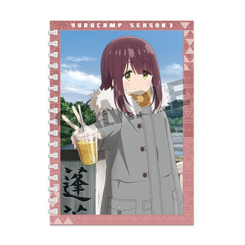 『ゆるキャン△ SEASON3』描き下ろしリングノート 土岐綾乃 蓬莱橋 ver.