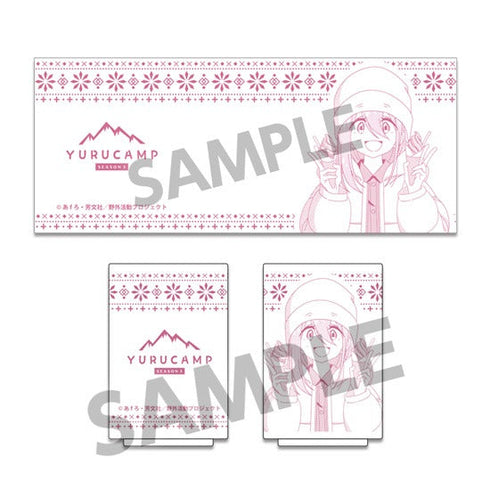 『ゆるキャン△ SEASON3』描き下ろし湯のみ 各務原なでしこ 蓬莱橋 ver.