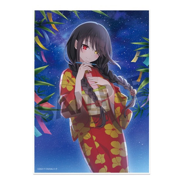 『デート・ア・ライブV』A6ビジュアルアクリルプレート 時崎狂三 浴衣 ver.