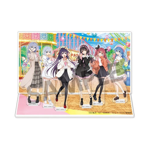 『デート・ア・ライブV』描き下ろしジオラマアクリルスタンド 遊園地デート ver.