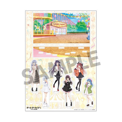 『デート・ア・ライブV』描き下ろしジオラマアクリルスタンド 遊園地デート ver.
