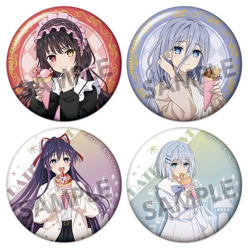 『デート・ア・ライブV』描き下ろしトレーディング缶バッジ 遊園地デート ver.【BOX】