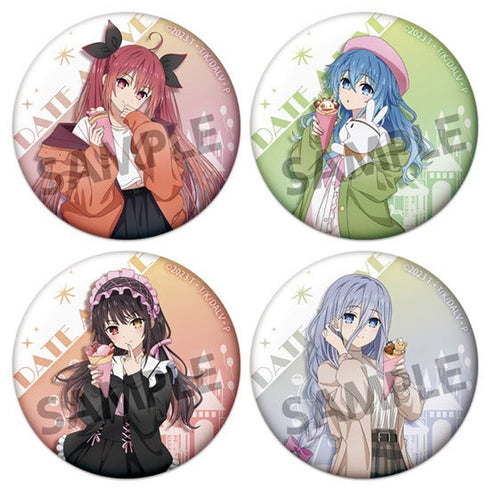 『デート・ア・ライブV』描き下ろしトレーディング缶バッジ 遊園地デート ver.【BOX】
