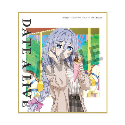 『デート・ア・ライブV』描き下ろしミニ色紙 崇宮澪 遊園地デート ver.