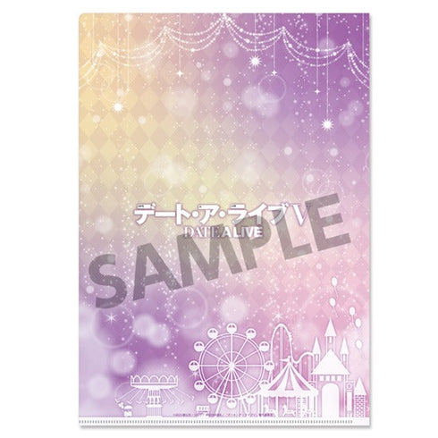 『デート・ア・ライブV』描き下ろしクリアファイル 夜刀神十香 遊園地デート ver.