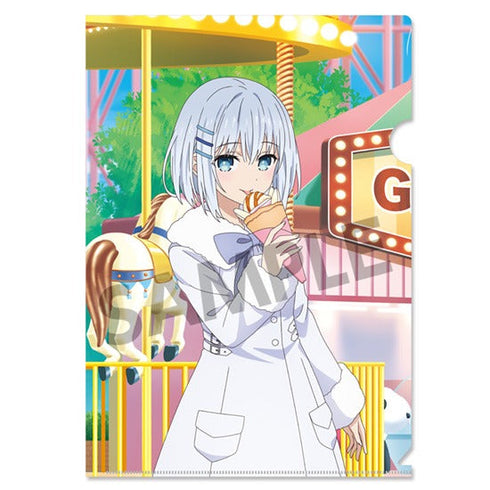 『デート・ア・ライブV』描き下ろしクリアファイル 鳶一折紙 遊園地デート ver.