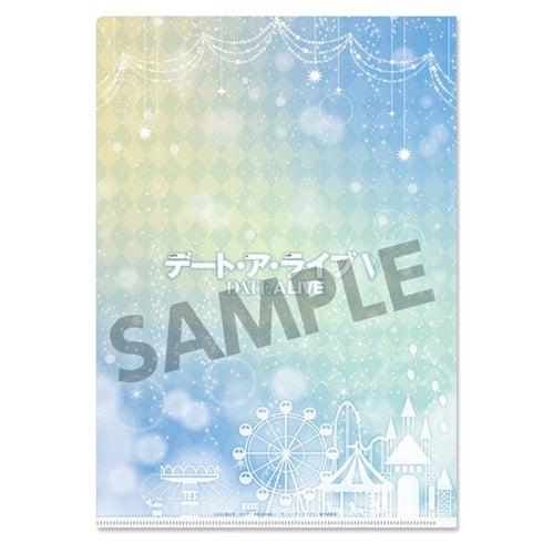 『デート・ア・ライブV』描き下ろしクリアファイル 鳶一折紙 遊園地デート ver.