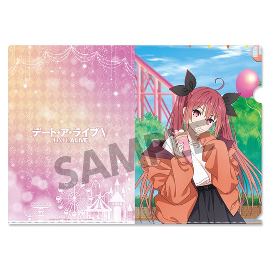『デート・ア・ライブV』描き下ろしクリアファイル 五河琴里 遊園地デート ver.