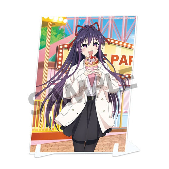『デート・ア・ライブV』描き下ろしビジュアルアクリルプレート 夜刀神十香 遊園地デート ver.