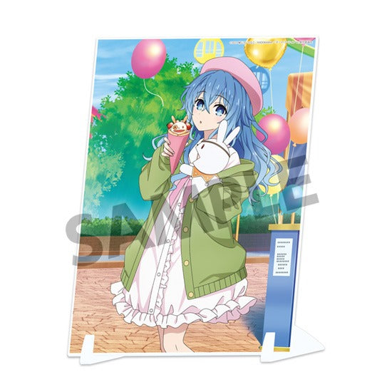 『デート・ア・ライブV』描き下ろしビジュアルアクリルプレート 四糸乃 遊園地デート ver.
