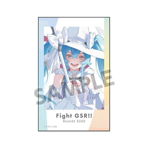 『レーシングミク 2024』Rd.6 SUGO Ver. インスタントフォト風ステッカー