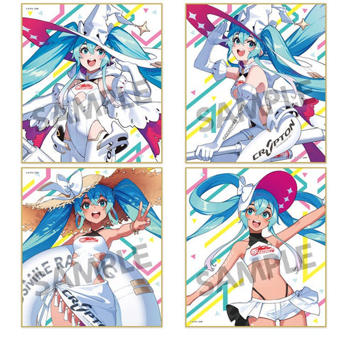 『レーシングミク 2024Ver.』トレーディングミニ色紙【BOX】