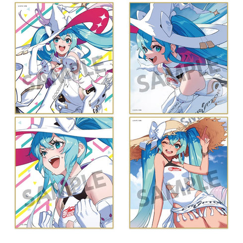 『レーシングミク 2024Ver.』トレーディングミニ色紙【BOX】