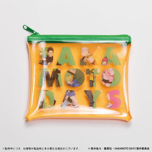 『SAKAMOTO DAYS』ミニクリアフラットポーチ 坂本商店