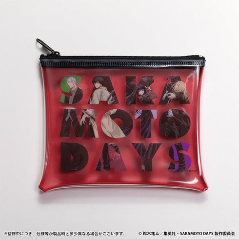 『SAKAMOTO DAYS』ミニクリアフラットポーチ ORDER