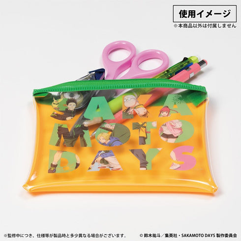 『SAKAMOTO DAYS』ミニクリアフラットポーチ ORDER