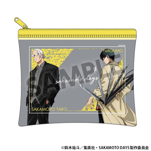 『SAKAMOTO DAYS』ミニクリアフラットポーチ 坂本&南雲