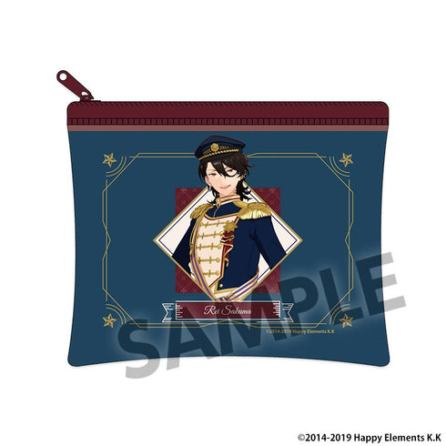 "Ensemble Stars!!" Memories Selection "Element" Mini Clear Flat Pouch: Rei Sakuma