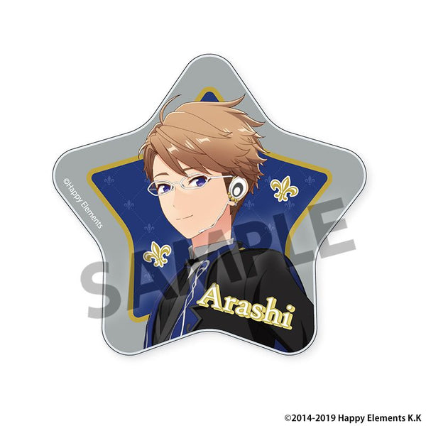 "Ensemble Stars!!" Memories Selection "Checkmate" Acrylic Badge Vol. 1: Arashi Narukami
