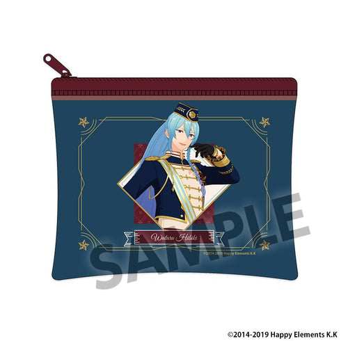 "Ensemble Stars!!" Memories Selection "Element" Mini Clear Flat Pouch: Wataru Hibiki
