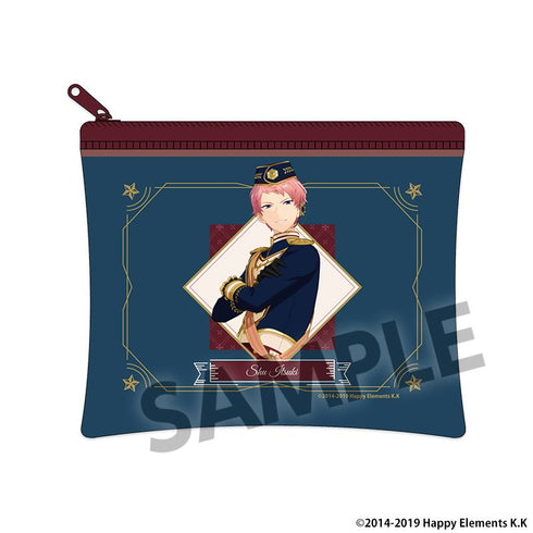 "Ensemble Stars!!" Memories Selection "Element" Mini Clear Flat Pouch: Sou Saigū