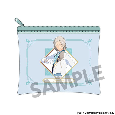 "Ensemble Stars!!" Memories Selection "Element" Mini Clear Flat Pouch: Ran Nagisa