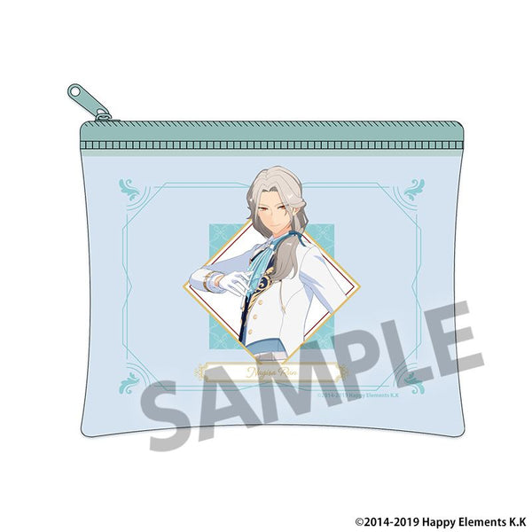 "Ensemble Stars!!" Memories Selection "Element" Mini Clear Flat Pouch: Ran Nagisa
