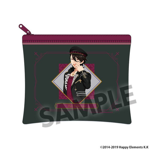"Ensemble Stars!!" Memories Selection "Crossroad" Mini Clear Flat Pouch: Rei Sakuma