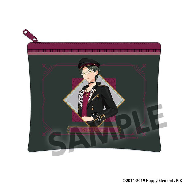 "Ensemble Stars!!" Memories Selection "Crossroad" Mini Clear Flat Pouch: Keito Hasumi