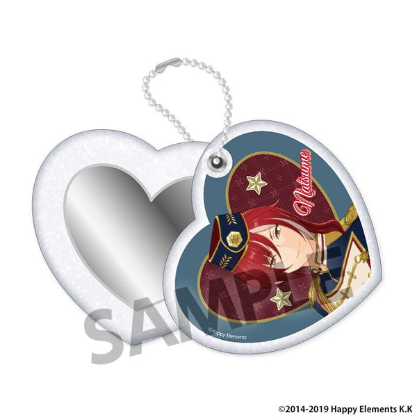 "Ensemble Stars!!" Memories Selection "Element" Heart-Shaped Slide Mirror: Sakura Natsume