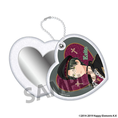 "Ensemble Stars!!" Memories Selection "Crossroad" Heart-Shaped Slide Mirror: Keito Hasumi