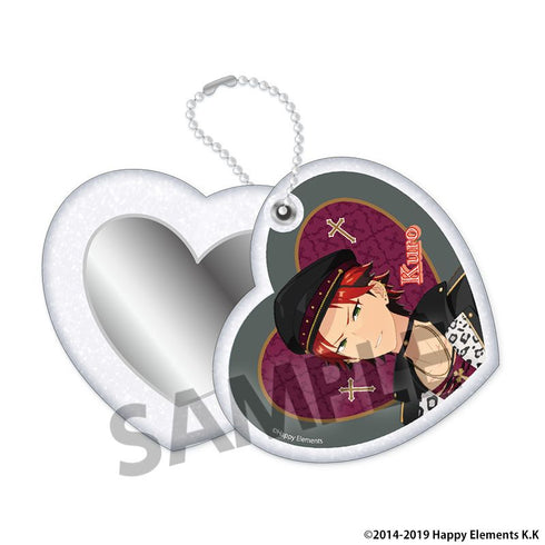 "Ensemble Stars!!" Memories Selection "Crossroad" Heart-Shaped Slide Mirror: Kuroo Kiryu