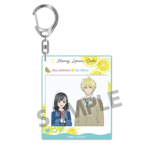 『ハニーレモンソーダ』アクリルキーホルダー 石森羽花&三浦 界