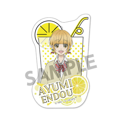 『ハニーレモンソーダ』ダイカットステッカー 遠藤あゆみ
