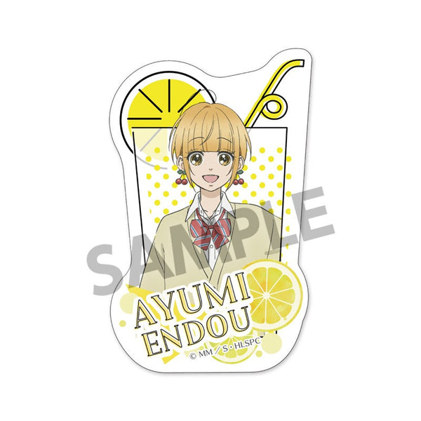 『ハニーレモンソーダ』ダイカットステッカー 遠藤あゆみ