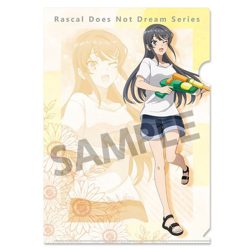 『青春ブタ野郎シリーズ』描き下ろしクリアファイル 桜島麻衣の夏休み 水遊び ver.