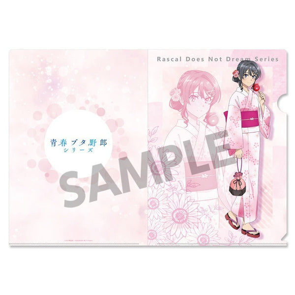 『青春ブタ野郎シリーズ』描き下ろしクリアファイル 桜島麻衣の夏休み 浴衣 ver.