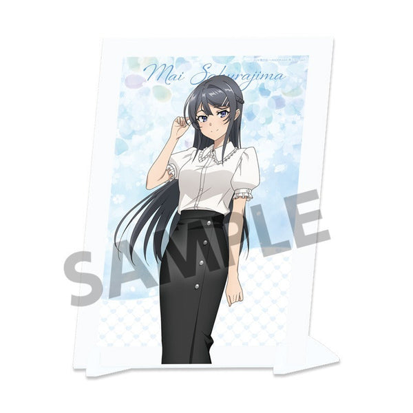 『青春ブタ野郎シリーズ』描き下ろしビジュアルアクリルプレート 桜島麻衣の夏休み 私服 ver.