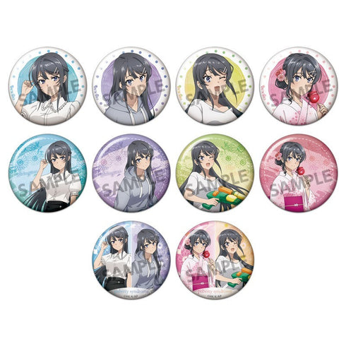 『青春ブタ野郎シリーズ』描き下ろしトレーディング缶バッジ 桜島麻衣の夏休み ver.【BOX】