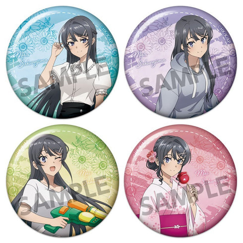 『青春ブタ野郎シリーズ』描き下ろしトレーディング缶バッジ 桜島麻衣の夏休み ver.【BOX】