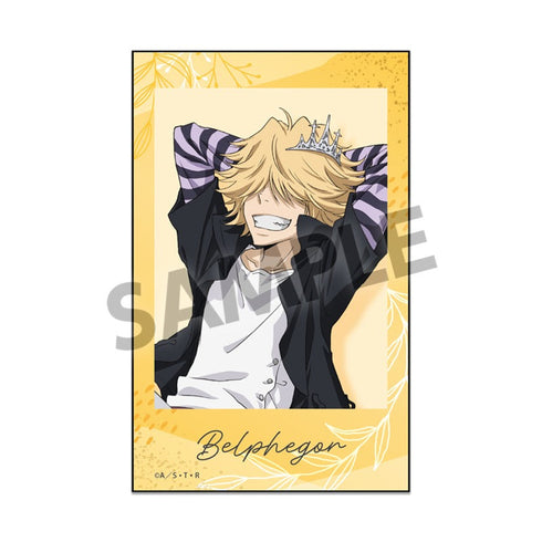 『家庭教師ヒットマンREBORN!』インスタントフォト風ステッカー ベルフェゴール【202510再販】