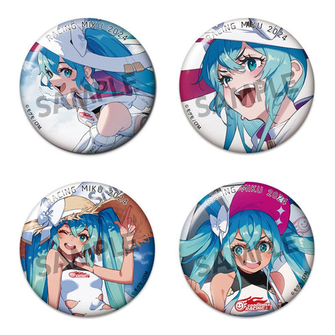 『レーシングミク』2024Ver. トレーディング缶バッジ【BOX】