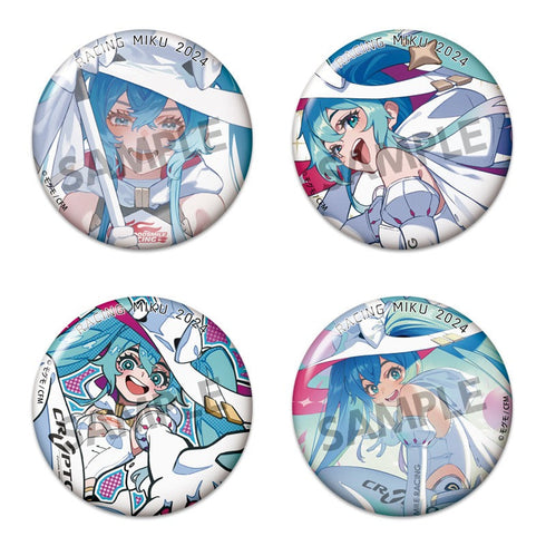 『レーシングミク』2024Ver. トレーディング缶バッジ【BOX】