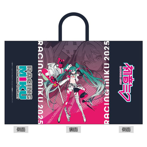 『初音ミク レーシングミク 2025』キービジュアル1 Ver. マチありトートバッグ